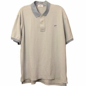 Southern Tide Skipjack Polo Baby Blue Stripe Mens